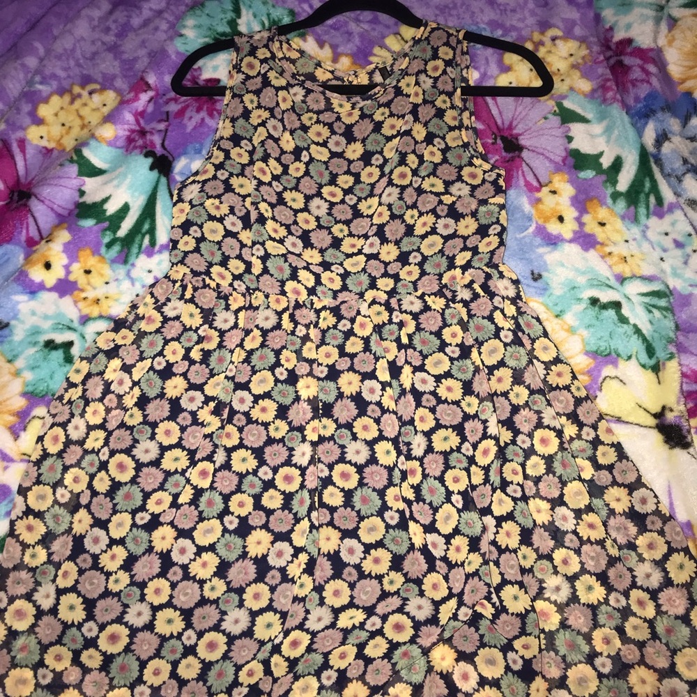 Mini floral dress